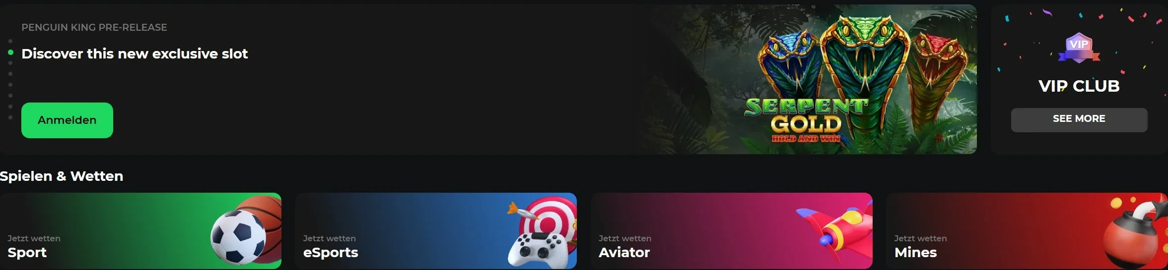 Betify Casino banner PC
