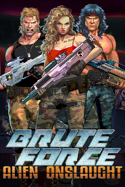 Brute force alien onslaught